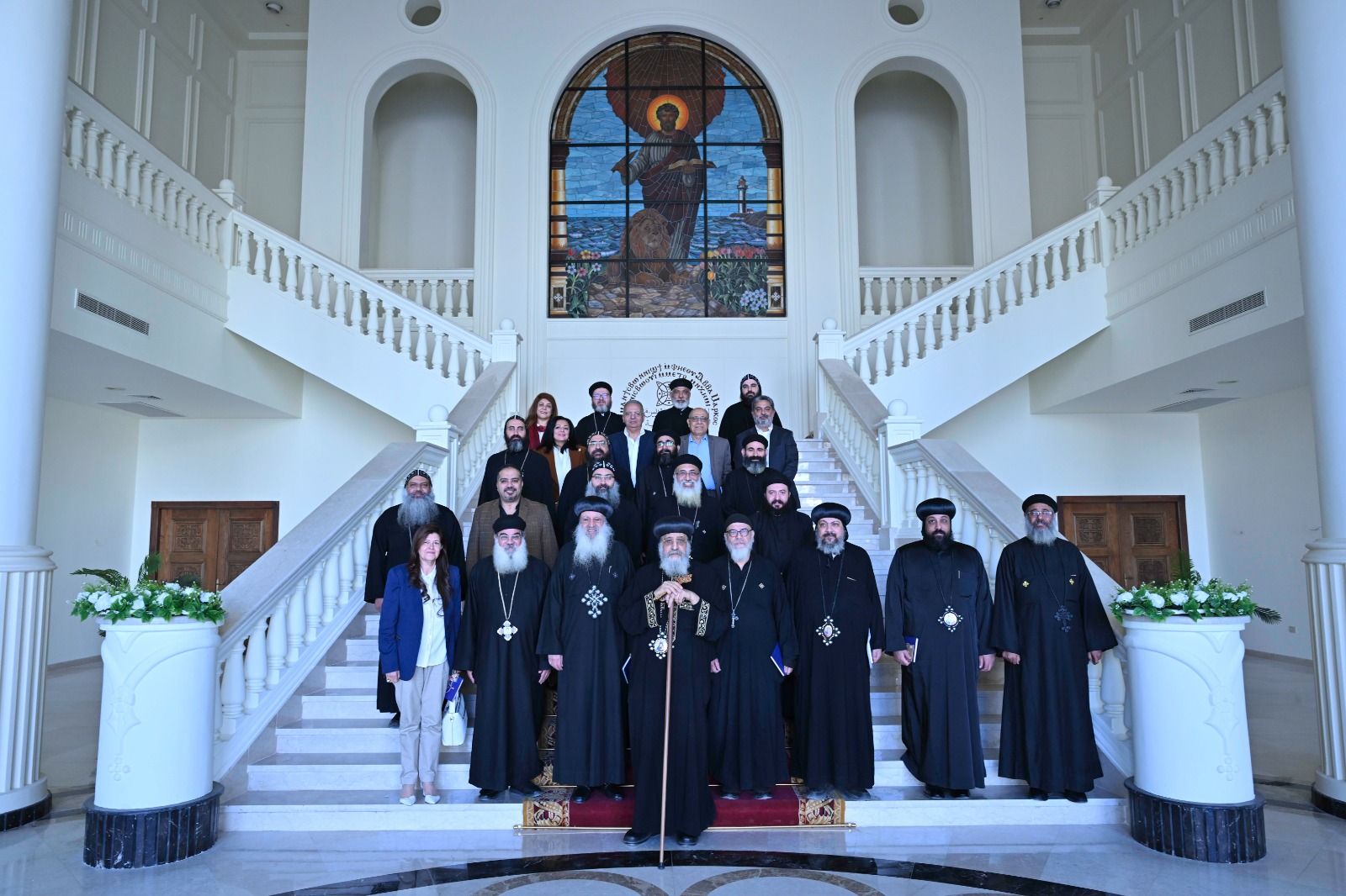 لقاء قداسة البابا مع أكاديمية مارمرقس