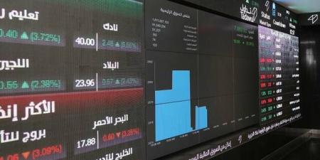 "تاسي" يعود للمنطقة الحمراء ويهبط 1.71%.. والسيولة تتجاوز 8.13 مليار ريال