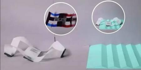 روبوتات مسطحة تزحف وتقفز