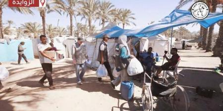 «الإحسان الخيرية» تغيث غزة ب 2000 طرد مساعدات