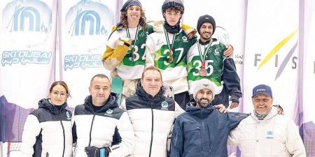 مشاركة مميزة لمنتخب الإمارات في«التزلج الحر»