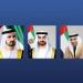 رئيس الدولة ونائباه يهنئون رئيس كازاخستان بذكرى يوم الجمهورية