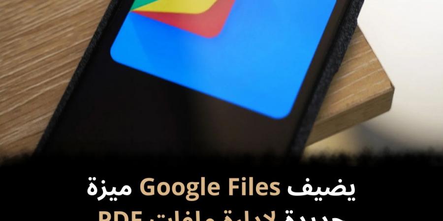 يضيف Google Files ميزة جديدة لإدارة ملفات PDF