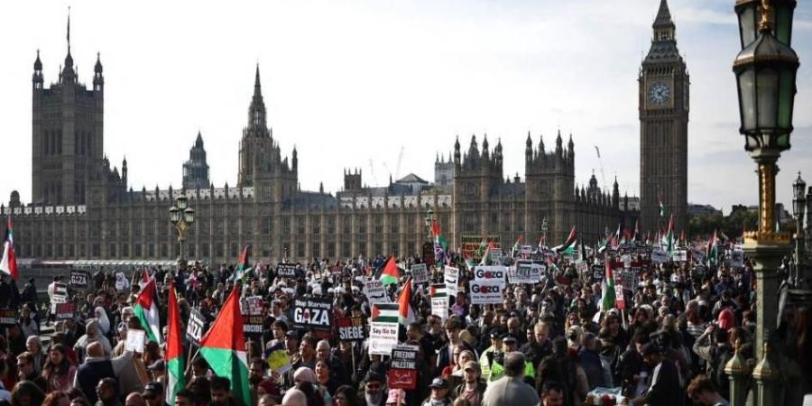 تظاهرات أوروبية حاشدة دعماً لغزة والحرية لفلسطين