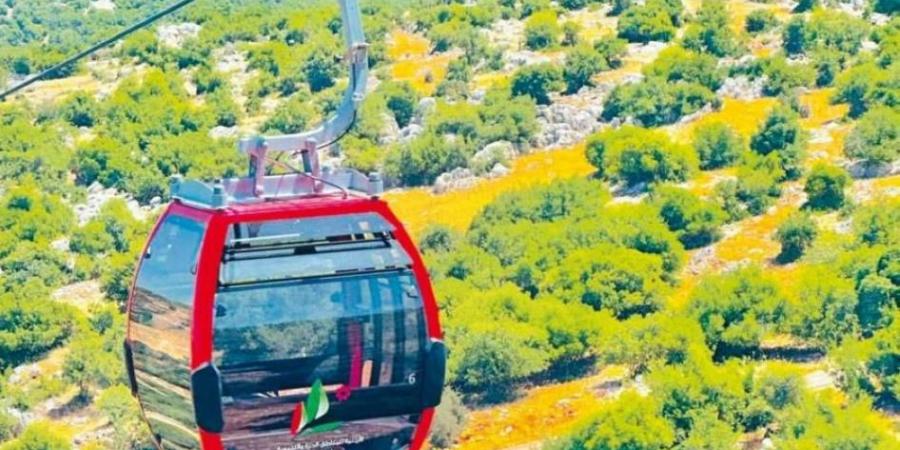 مليون زائر لـ «تلفريك عجلون» بالأردن